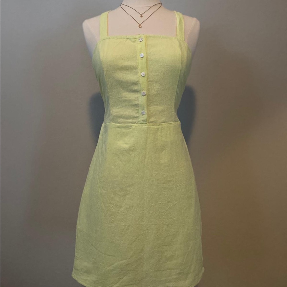 YELLOW PIXIE DRESS